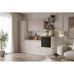 Кухонный гарнитур 2550 Магнолия ПВХ вариант 10