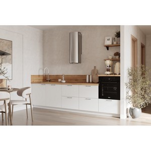 Кухонный гарнитур 3000 вариант 3 Лизет (белый)