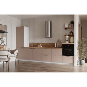 Кухонный гарнитур 3600 вариант 12 Лизет (крем)