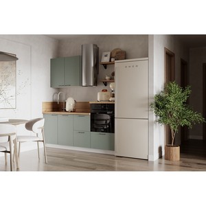 Кухонный гарнитур 1950 Олива эмаль вариант 2