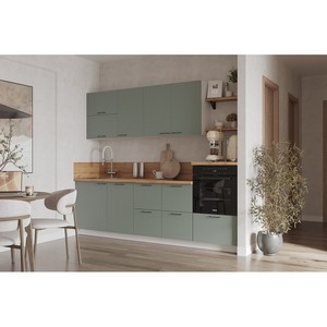 Кухонный гарнитур 2550 Олива эмаль