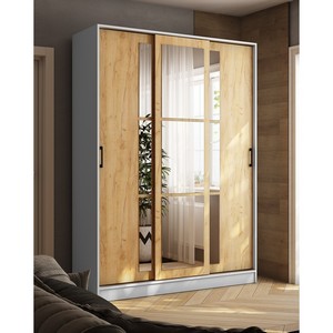 Шкаф-купе Стиль-2 160 (дуб крафт золотой)