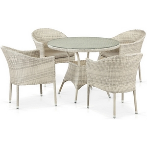 Комплект мебели Брантом T190A-Y350A-W85-D90 Latte 4Pcs (латте)