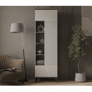 Шкаф с витриной 1V Винати (VINATI) (персидский жемчуг, амарок)