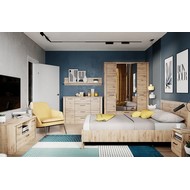 Комплект мебели в спальню Дурсет (DOORSET) (дуб наварра)