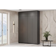 Модульный шкаф Бали, комплект 3 (графит серый)