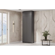 Модульный шкаф Бали, комплект 4 (графит серый)