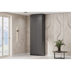 Модульный шкаф Бали, комплект 5 (графит серый)