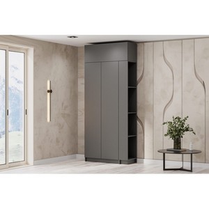 Модульный шкаф Бали, комплект 7 (графит серый)