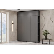 Модульный шкаф Бали, комплект 8 (графит серый)