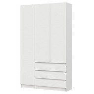 Шкаф трехстворчатый Бали (белый)