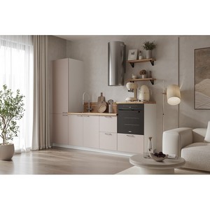 Кухонный гарнитур 2550 Магнолия ПВХ вариант 12