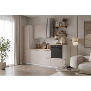 Кухонный гарнитур 2550 Магнолия ПВХ вариант 11