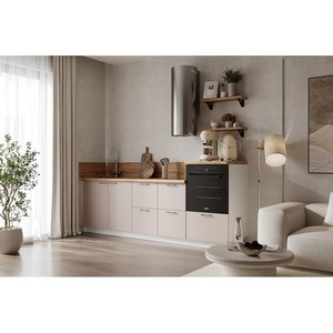 Кухонный гарнитур 2550 Магнолия ПВХ вариант 6