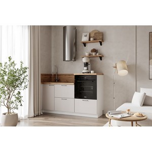 Кухонный гарнитур 1650 Магнолия ПВХ вариант 3