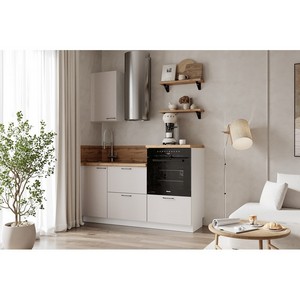 Кухонный гарнитур 1650 Магнолия ПВХ вариант 2