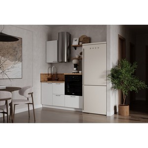 Кухонный гарнитур 1500 вариант 2 Лизет (белый)