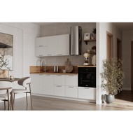 Кухонный гарнитур 2550 вариант 2 Лизет (белый)