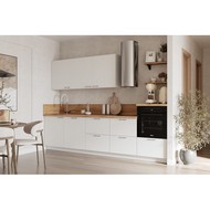 Кухонный гарнитур 3000 вариант 2 Лизет (белый)