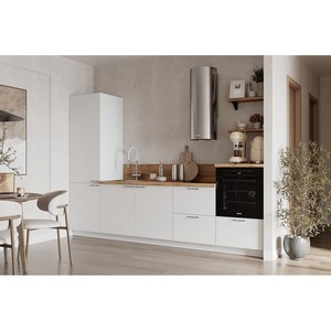 Кухонный гарнитур 3000 вариант 12 Лизет (белый)