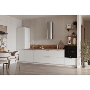 Кухонный гарнитур 3600 вариант 12 Лизет (белый)