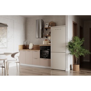 Кухонный гарнитур 1950 вариант 3 Лизет (крем)