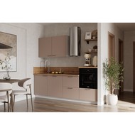 Кухонный гарнитур 2400 вариант 2 Лизет (крем)