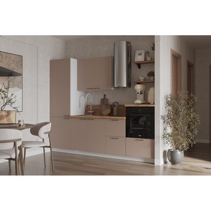 Кухонный гарнитур 2550 вариант 11 Лизет (крем)