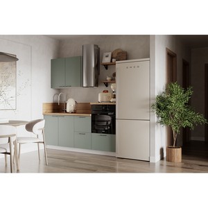 Кухонный гарнитур 1950 Олива эмаль вариант 5