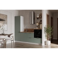 Кухонный гарнитур 2400 Олива эмаль вариант 9