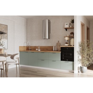 Кухонный гарнитур 3000 Олива эмаль вариант 3