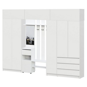 Прихожая Бали комплект 24 (белый)