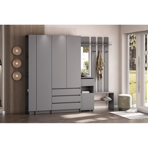 Прихожая Бали комплект 13 (графит)