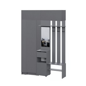 Прихожая Бали комплект 15 (графит)