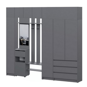 Прихожая Бали комплект 19 (графит)