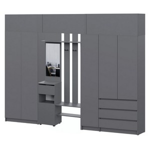 Прихожая Бали комплект 24 (графит)