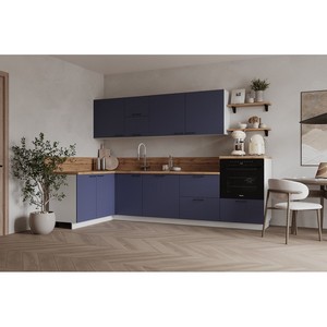 Кухонный гарнитур Ежевика угловой 1500х2850