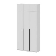 Шкаф с антресолью 5 полок и штанга ШК 5-1200 (белый)