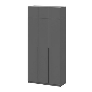 Шкаф с антресолью 5 полок и штанга ШК 5-1200 (графит)