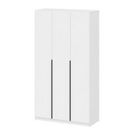 Шкаф распашной 9 полок и 2 ящика ШК 5-1200 (белый)