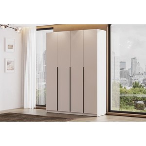 Шкаф распашной с наполнением 9 полок и штанга ШК 5 (меланж)