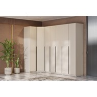 Шкаф с наполнением 22 полки и 2 штанги ШК 5 (меланж)