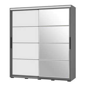 Шкаф-купе Крафт-6 (графит)