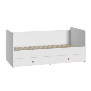 Кровать детская Джастин 11.55 (белый шагрень)