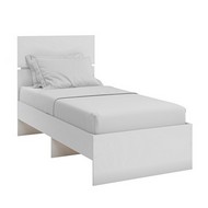 Кровать с ортопедическим основанием Агата М11 90х200 (белая)