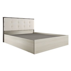 Кровать с настилом ЛДСП Лирика ЛК-2 160х200 (карамель)