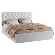 Кровать с настилом ЛДСП Модена МКР-1 140х200 (ясень)