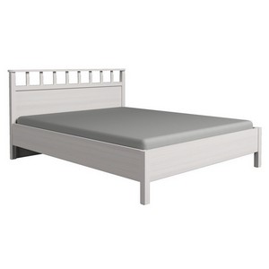 Кровать с основанием (дерево) Sherlock 48 Люкс 140х200, ясень светлый