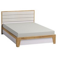 Кровать с основанием (металл) Айрис 308 Люкс 140х200, дуб