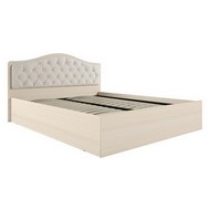 Кровать с подъемным механизмом Дели 160х200 (дуб молочный/карамель)